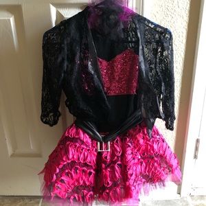 Girls competition dance dress